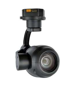 Single lens 140x hybrid zoom camera, Ethernet output and 3-axis stabilized gimbal, starlight night vision level single light camera.